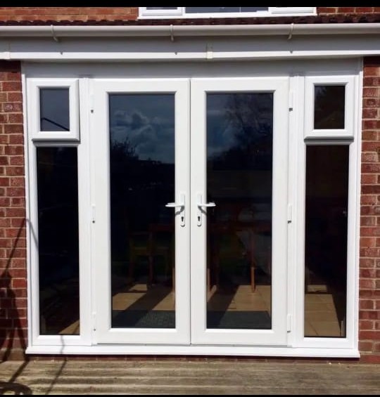 Forest Glass Door